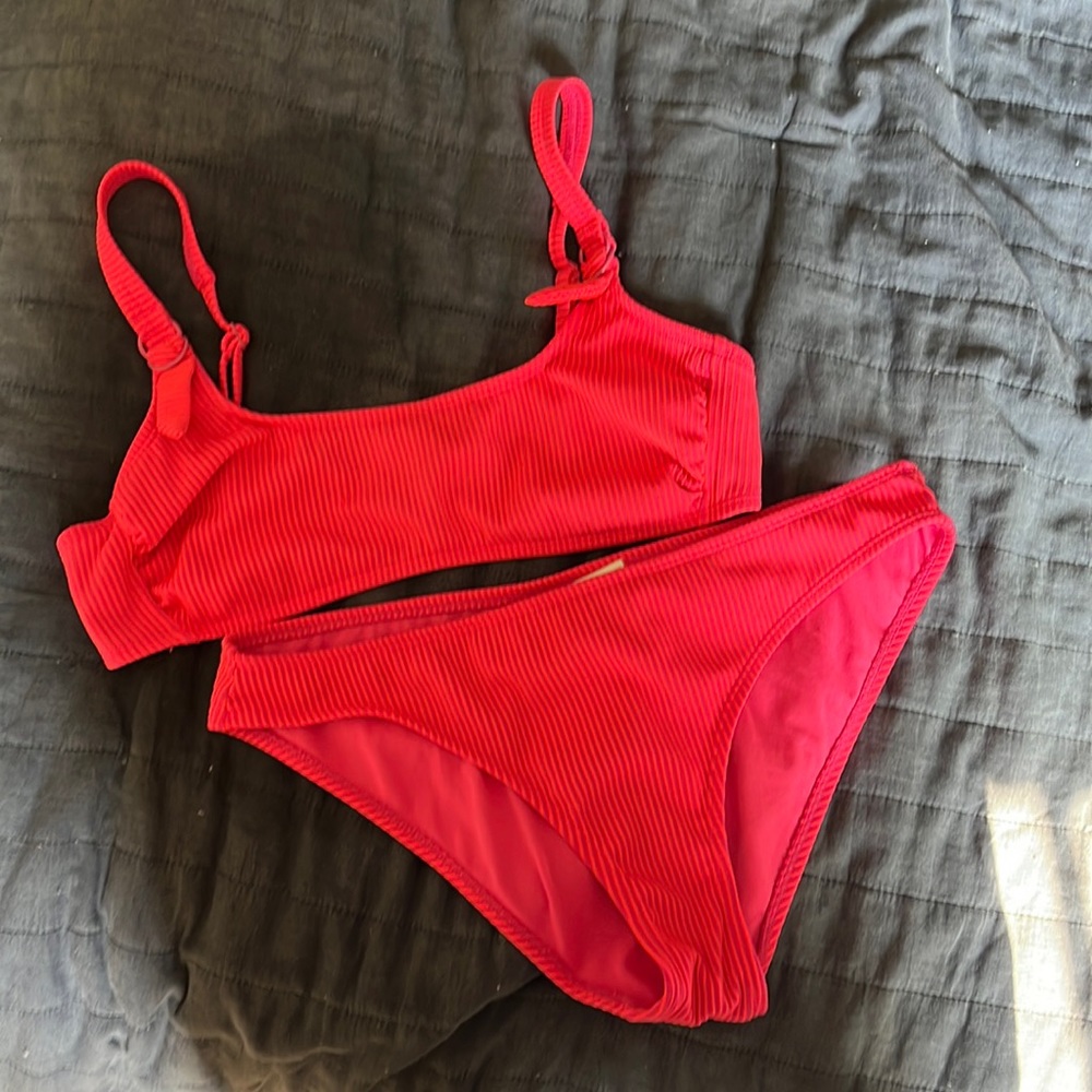 Pink bikini